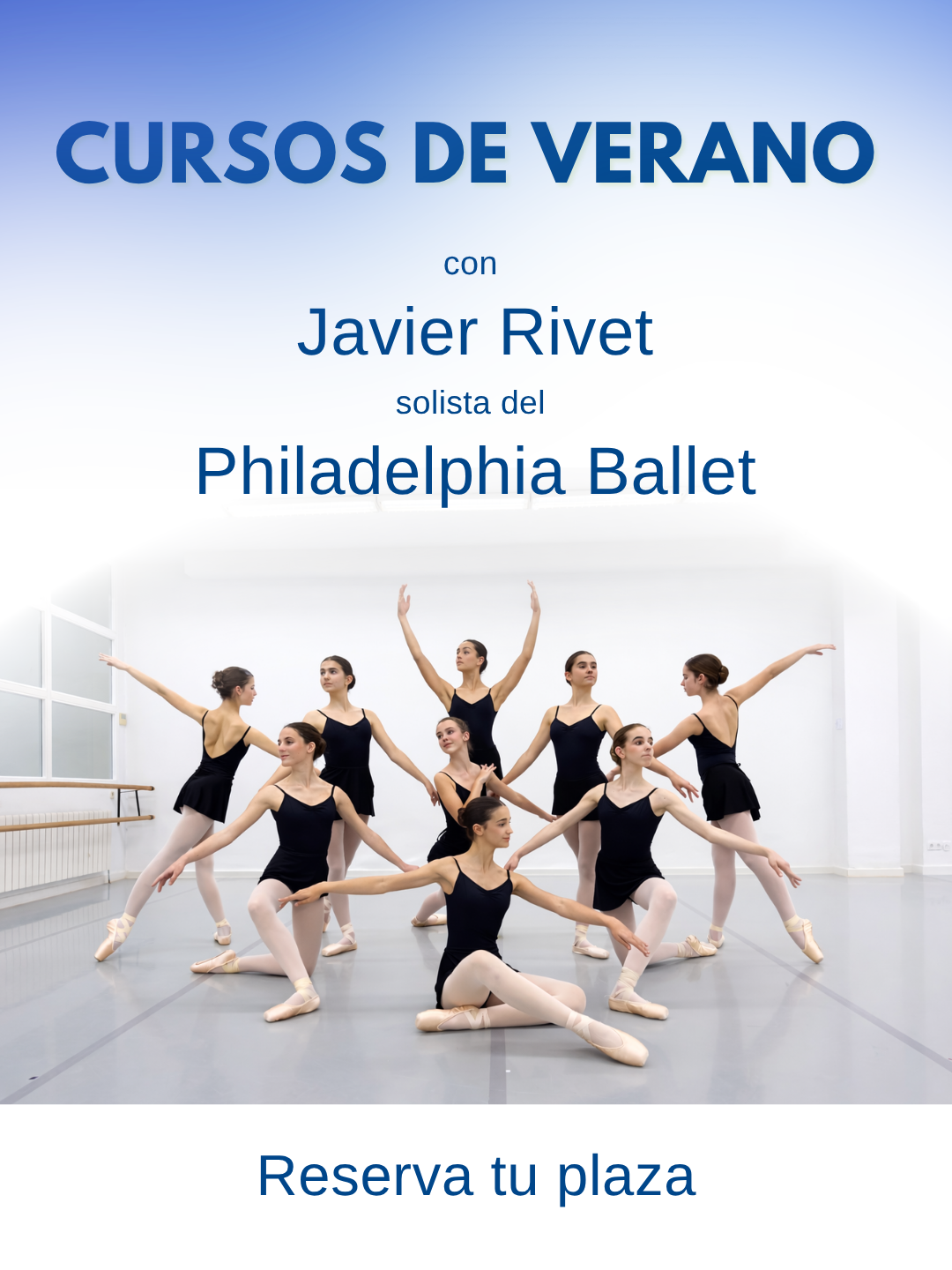 Cursos de verano 2026 Escuela de ballet Miriam Sicilia