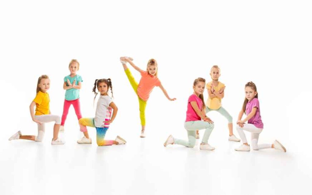 Danza moderna colegio Rosales